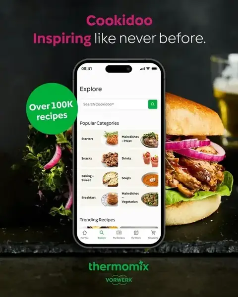 Cookidoo app — over 100,000 inspiring Thermomix recipes